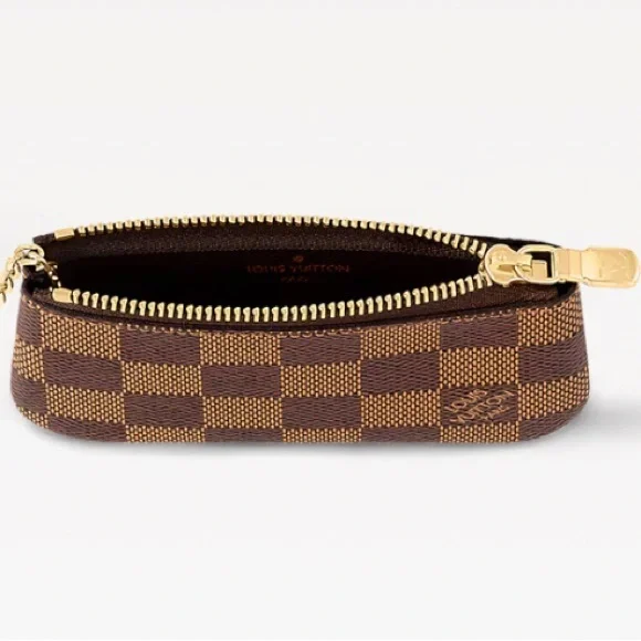 Louis Vuitton Brown Checkered Key Holder - Picture 4 of 5